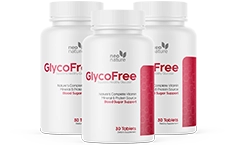 3 bottles - GlycoFree - to support optimal type II diabetic health