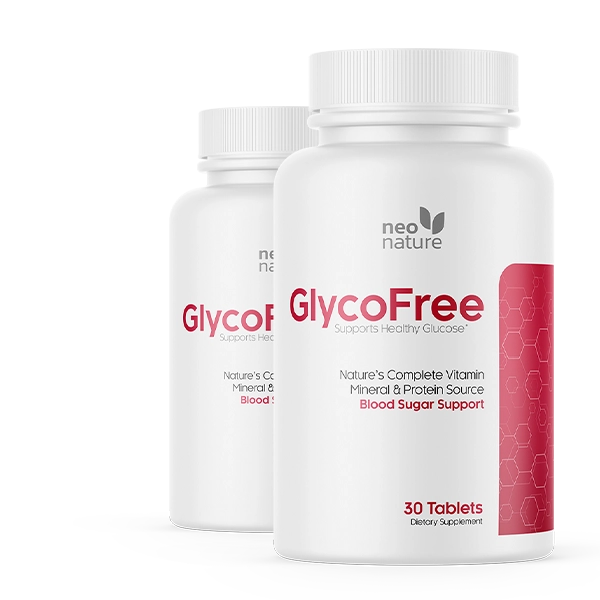 2 bottles - GlycoFree - to support optimal type II diabetic health